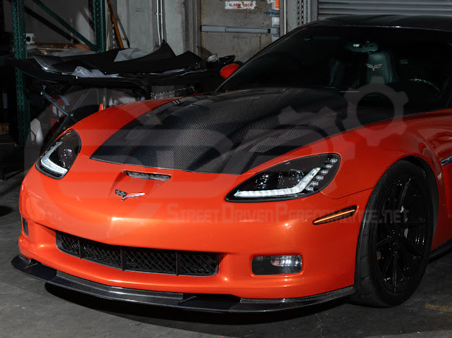 2005-2013 CHEVROLET CORVETTE C6 | C7 STYLE PROJECTOR LED SEQUENTIAL SIGNAL TURN HEADLIGHTS (PAIR)