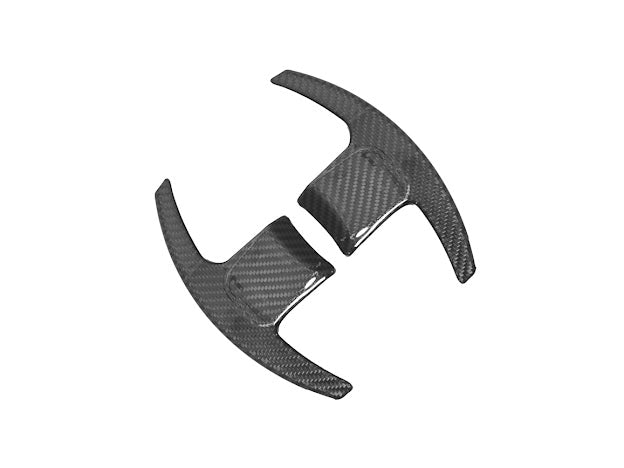 2020-Up Toyota GR Supra A90 A91 | JDM Factory Style CARBON FIBER Steering Wheel Paddle Shifter Cover (Pair)