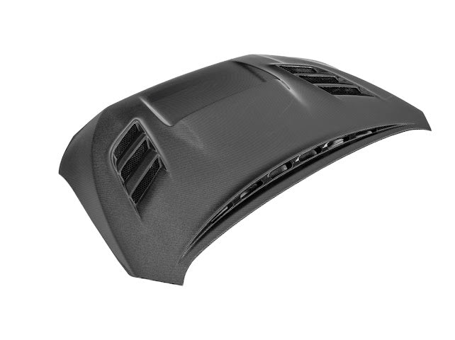 2015-2021 SUBARU WRX STI | JDM VRS STYLE CARBON FIBER FRONT VENTED HOOD