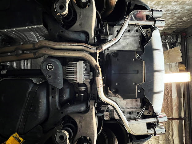 2014-2021 PORSCHE MACAN MUFFLER DELETE AXLE BACK QUAD TIPS EXHAUST