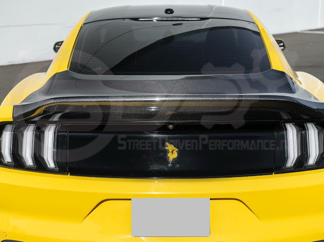 2015-2023 FORD MUSTANG | SUPER SNAKE STYLE REPLACEMENT REAR TRUNK LID WITH INTEGRATED SPOILER