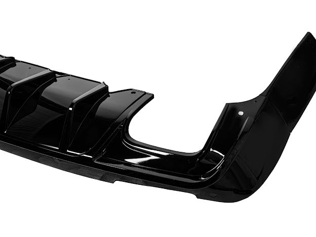 2015-UP DODGE CHALLENGER | SRT TRACK PACKAGE GLOSS BLACK REAR DIFFUSER
