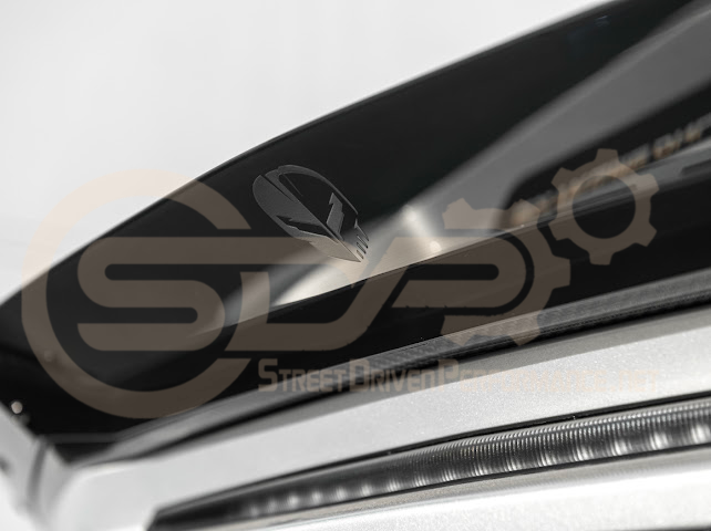 2023-Up Corvette C8 Z06 | Jake Skull Logo Rear Wickerbill Spoiler Wing