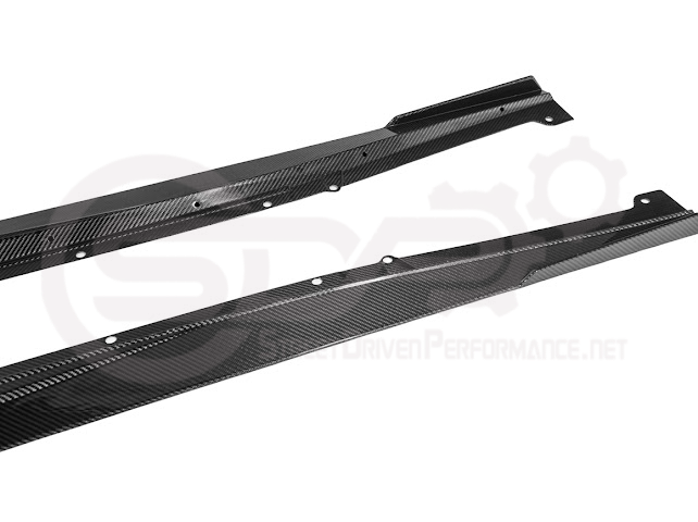 2023-UP CHEVROLET CORVETTE C8 Z06 & E-RAY | SDP PERFORMANCE TRACK STYLE CARBON FIBER SIDE SKIRTS ROCKER PANEL GROUND EFFECTS