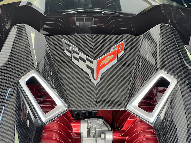 2023+ CORVETTE C8 Z06 CARBON FIBER ENGINE COVER