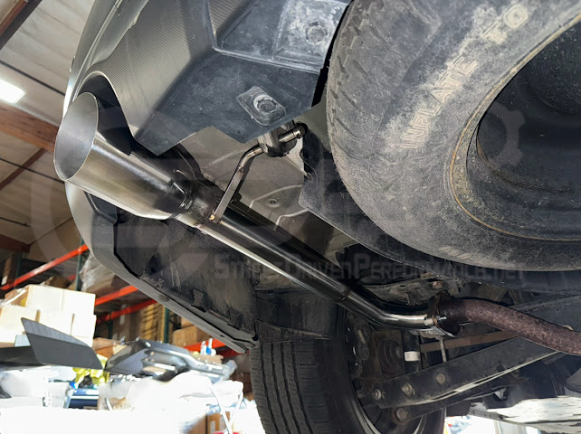 2019-PRESENT SUBARU ASCENT | MUFFLER DELETE AXLE BACK EXHAUST (CHROME OR BURNT BLUE TIPS)
