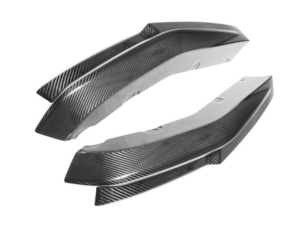 2021-Up BMW G80 M3 | Factory Style CARBON FIBER Rear Apron Lip Splitter Pair
