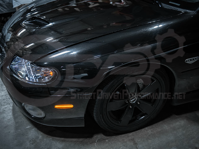 2004-2006 Pontiac GTO | Front Clear / Red / or Black Lens Amber Light LED Side Markers Pair