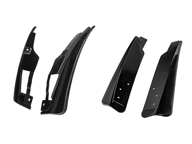 2024-UP FORD MUSTANG S650 | GT350R PERFORMANCE STYLE CARBON FIBER FENDER FLARES MUD FLAPS