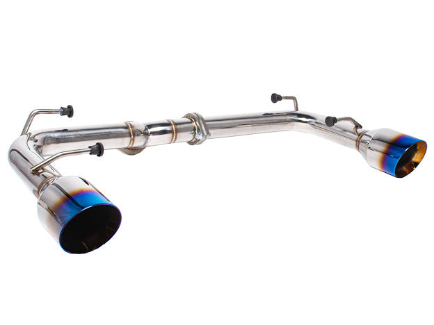 2022+ TOYOTA GR86 & SUBARU BRZ AXLE BACK EXHAUST (BURNT BLUE TIPS)