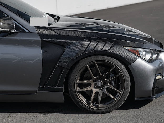 2014-UP INFINITI Q50 FRONT SIDE FENDERS PAIR