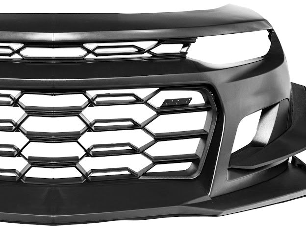 2016-2018 6th Gen Camaro - ZL1 1LE Replacement Front Bumper Cover Grille Lip Canard Pair For Camaro