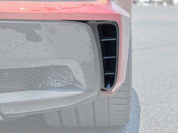 2020+ CHEVROLET CORVETTE C8 Z06 |REAR DIFFUSER SIDE VENT COVER PAIR