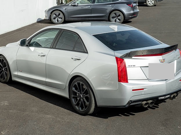 2016-2019 ATS-V Sedan  | Wickerbill Trunk Spoiler Wing Carbon Fiber