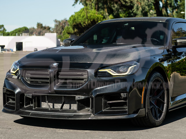 2021-UP BMW G87 M2 G80 M3 G82 M4 | FACTORY STYLE DRY CARBON FIBER MIRROR CAP REPLACEMENT PAIR
