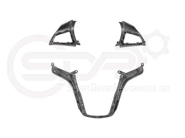 2012-2015 CHEVROLET CAMARO | FACTORY STYLE CARBON FIBER STEERING WHEEL BUTTON COVER  REPLACEMENT