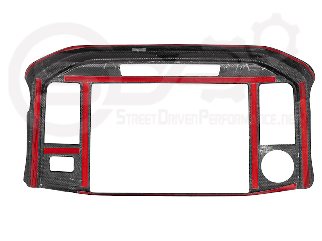 2021-UP FORD F-150 | FACTORY STYLE CARBON FIBER MONITOR INFOTAINMENT SCREEN COVER