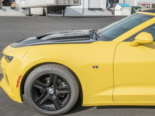2016-UP CAMARO ZL1 ALUMINUM FRONT AIR VENTED HOOD