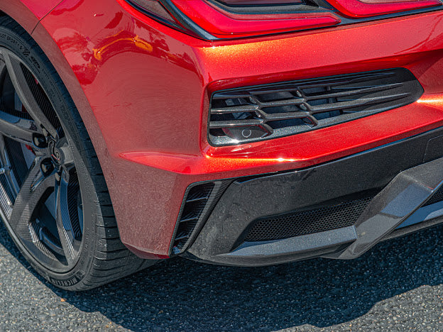 2020+ CHEVROLET CORVETTE C8 Z06 |REAR DIFFUSER SIDE VENT COVER PAIR