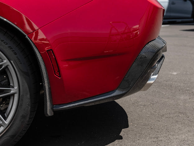 2024-Up Ford Mustang S650 | GT Style CARBON FIBER Rear Bumper Diffuser