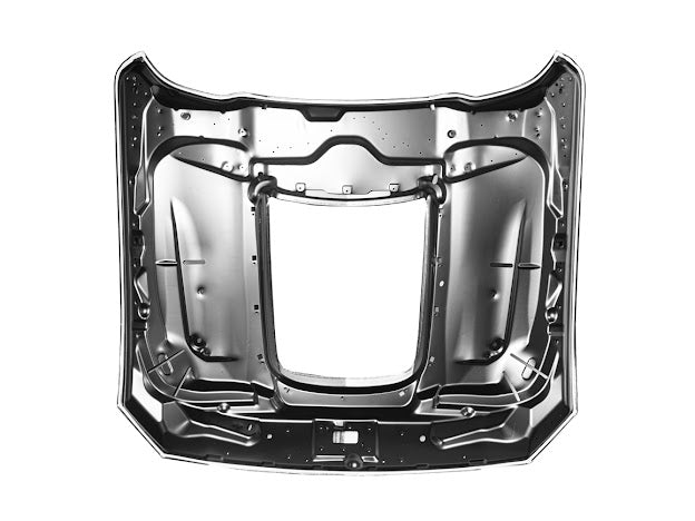 2015-23 FORD MUSTANG S550 | GT500 STYLE FRONT AIR VENTED HOOD