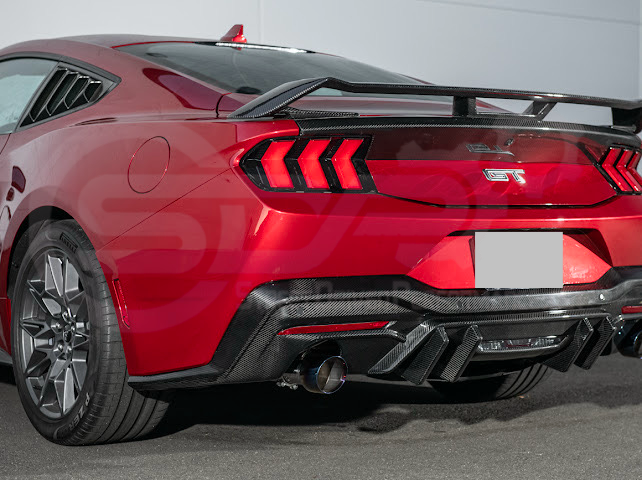2024+ FORD MUSTANG S650 |  VERSION 2 PACKAGE REAR BUMPER DIFFUSER
