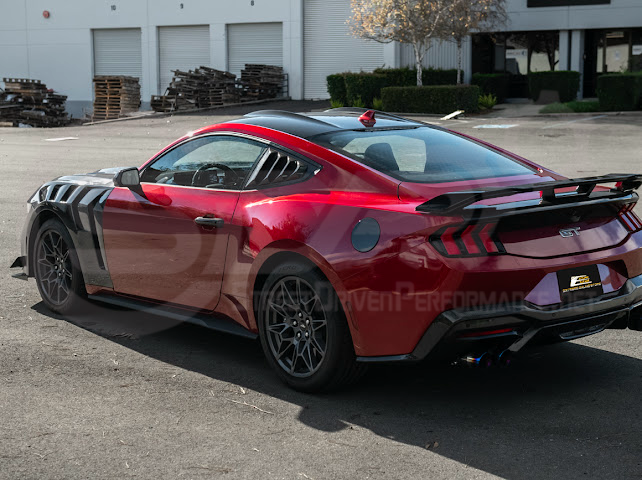 2015-Up Ford Mustang S550 & S650 Coupe | Factory Style Dry CARBON FIBER Tape-On Top Roof Panel Cover