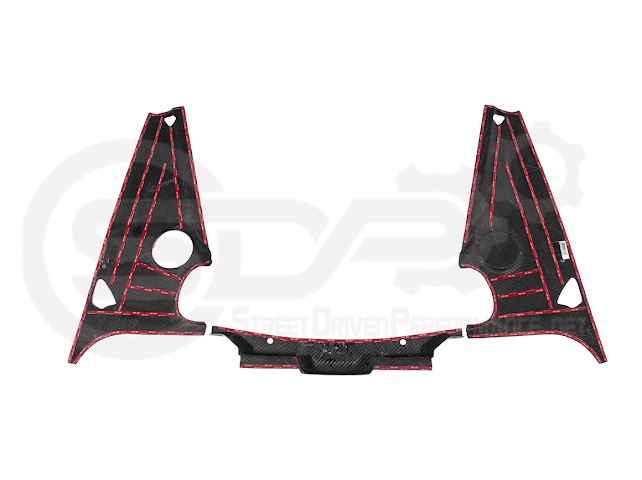 2020+ CHEVROLET CORVETTE C8 COUPE | GM FACTORY STYLE ENGINE BAY PANEL COVER (1-PIECE VERSION)