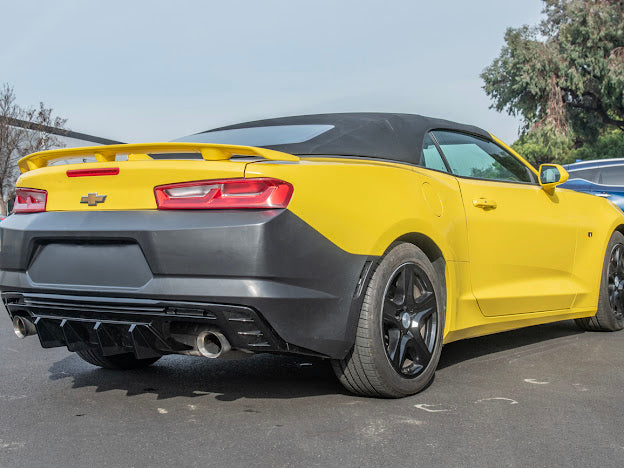 2016-2018 CAMARO ZL1 PACKAGE REAR BUMPER COVER REPLACEMENT & DIFFUSER
