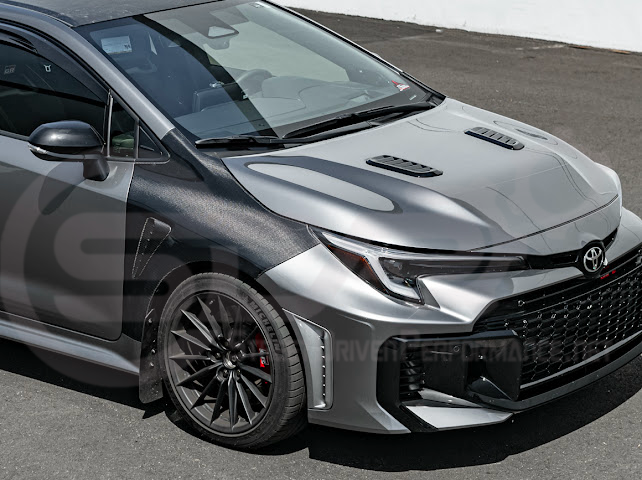 2023-UP GR COROLLA | FACTORY STYLE CARBON FIBER FRONT SIDE FENDERS WITH VENTS (PAIR)