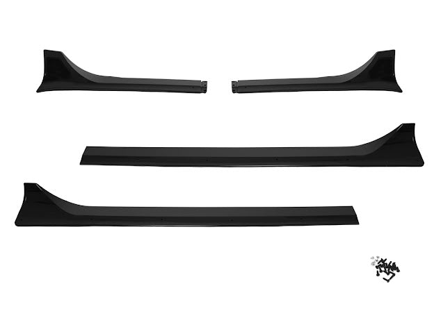 2020-UP TESLA MODEL Y PERFORMANCE SIDE SKIRTS ROCKER PANELS GROUND EFFECTS