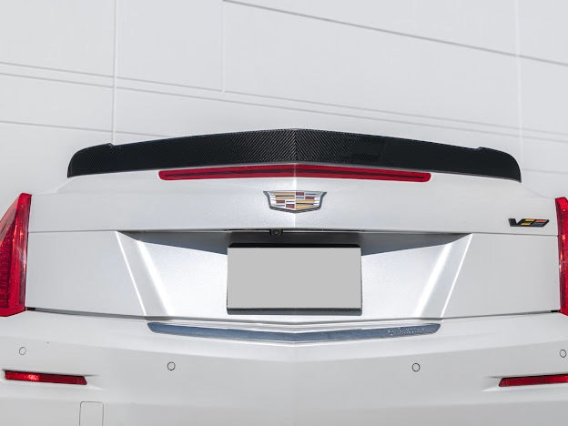 2016-2019 ATS-V COUPE  | Wickerbill Trunk Spoiler Wing Carbon Fiber