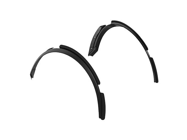 2020+ CHEVROLET CORVETTE C8 | SDP PERFORMANCE PACKAGE MATTE BLACK SIDE WHEEL FENDER FLARE EXTENSIONS PAIR