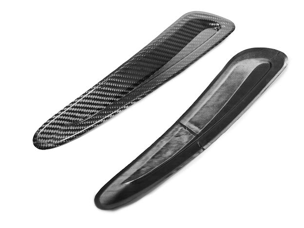 2020-Up Toyota GR Supra A90 A91 | SDP Performance Style CARBON FIBER Front Hood Duct Vent Cover (Pair)
