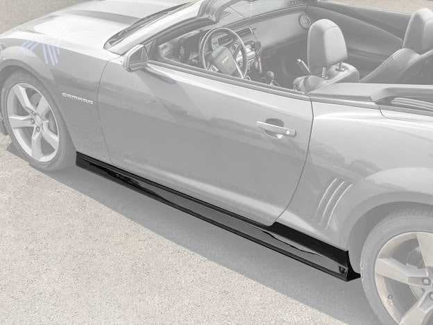 2010-2015 5TH GEN CAMARO ZL1 PACKAGE SIDE SKIRTS ROCKER PANEL EXTENSION GROUND EFFECTS