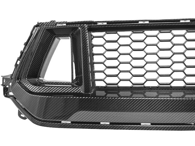 2024-UP MUSTANG S650 | CARBON FIBER FRONT UPPER GRILLE W/ GT MESH REPLACEMENT