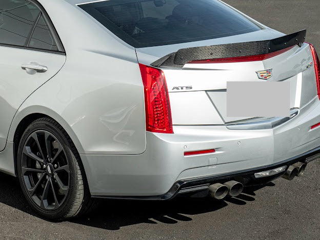 2016-2019 ATS-V Sedan  | Wickerbill Trunk Spoiler Wing Carbon Fiber