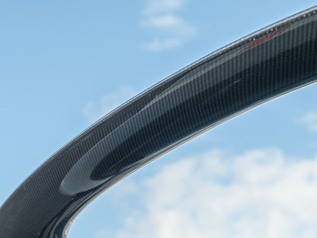 *BLEMISHED-DISCOUNTED* 2023-UP HONDA CIVIC TYPE-R CARBON FIBER REAR HIGH WING SPOILER