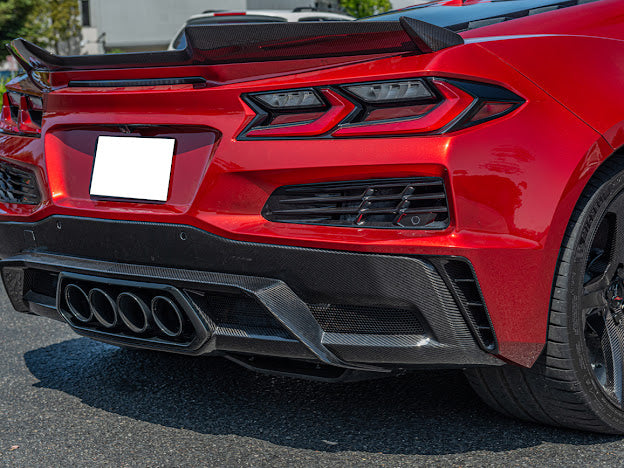 2020+ CHEVROLET CORVETTE C8 Z06 |REAR DIFFUSER SIDE VENT COVER PAIR