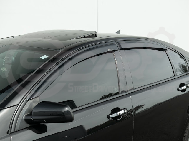 2014-2017 Chevy SS Tape On Style Side Vents Window Visors Rain Guards