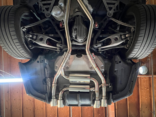 2015-2020 BMW F80 M3 F82 / F83 M4 | 2.5" PIPING W/ 3.5 " QUAD TIPS AXLE BACK EXHAUST