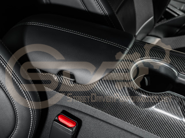 2024-UP FORD MUSTANG S650 | CARBON FIBER  ALL INCLUSIVE CENTER CONSOLE COVER