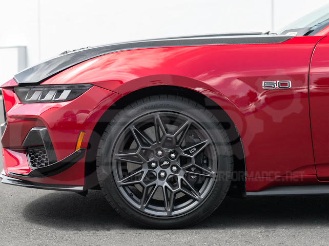 2024-UP MUSTANG S650 GT | FRONT SPLITTER LIP GROUND EFFECTS CANARDS PAIR