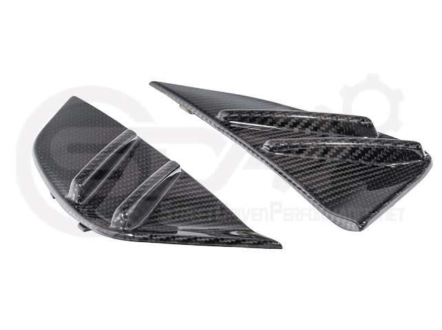 2021-UP BMW G80 M3 | FACTORY REPLACEMENT CARBON FIBER SIDE FENDER VENT COVERS REPLACEMENT PAIR