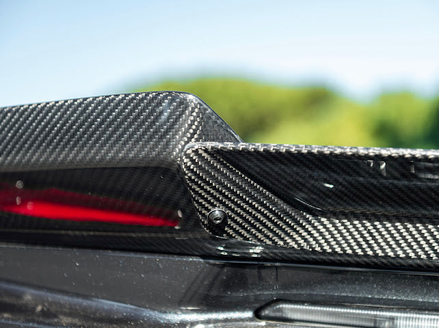 2023-UP CORVETTE C8 Z06 | REAR CENTER WICKERBILL SPOILER WING EXTENTION