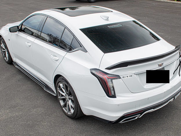 2020-Present Cadillac CT5 Sport / CT5-V / CT5-V Blackwing | CARBON FIBER Blackwing Style Spoiler Wing