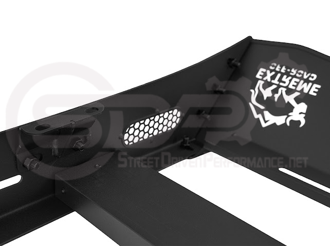 2016-2023 Toyota Tacoma | Extreme Off-Road Version 2 Carbon Steel Black Top Roof Rack Cargo Luggage Carrier