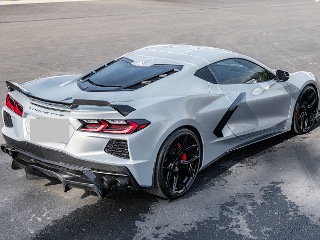 2020+ CHEVROLET CORVETTE C8 STINGRAY & Z51 | WICKERBILL REAR TRUNK SPOILER WING