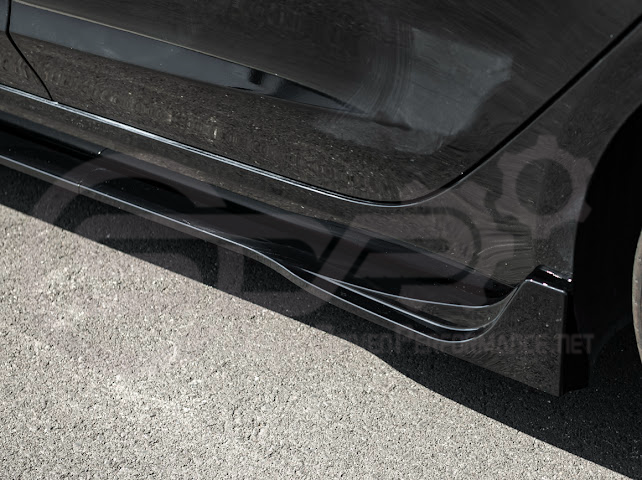 2024-UP TESLA MODEL 3 SIDE SKIRTS ROCKER PANEL GROUND EFFECTS PAIR