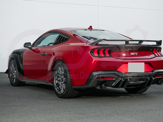 2024+ FORD MUSTANG S650 |  VERSION 2 PACKAGE REAR BUMPER DIFFUSER